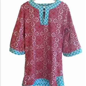 Girls Cabana Life Coverup Tunic Dress, UPF 50